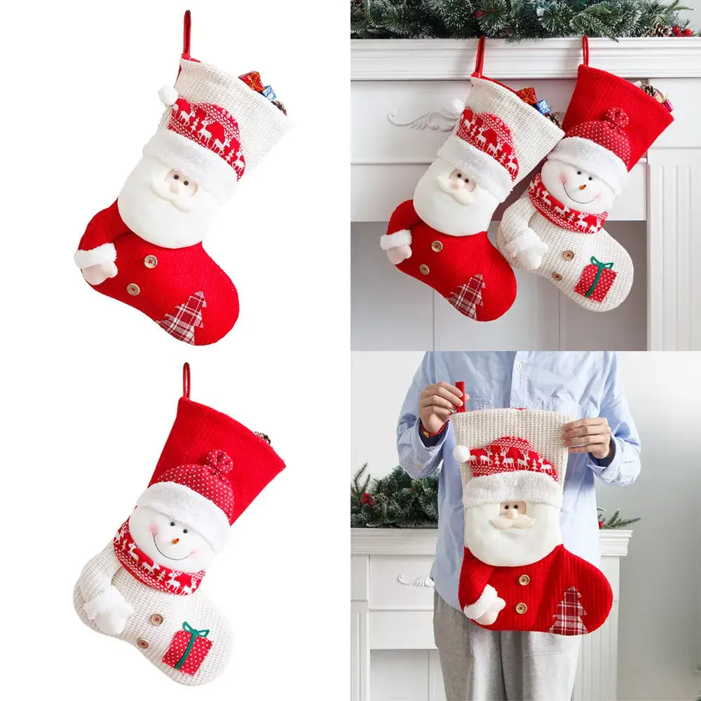 Christmas decorative socks